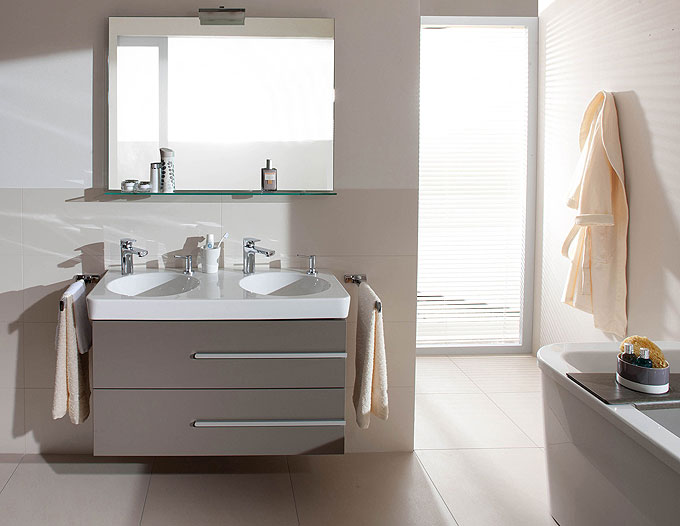 Meubles de salle de bains Villeroy & Boch : l'esthétique alliée à l'utilité