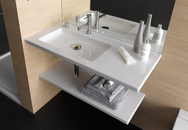 Lavabos ultra-plats de la marque Laufen