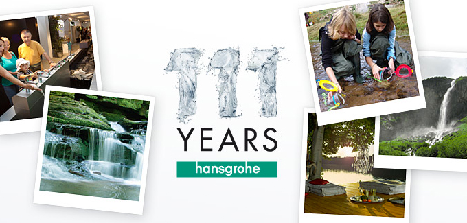 Hansgrohe 111ans anniversaire