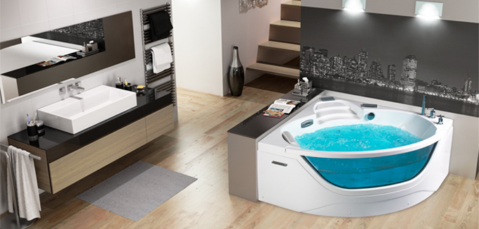 Baignoire balnéo tendance | Grandform