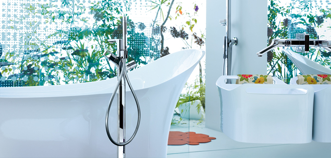 Robinet de baignoire design Axor hansgrohe