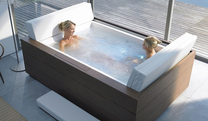 sundeck-baignoire-duravit Spa Sundeck de Duravit