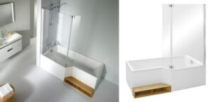 Baignoire bain-douche NEO de Jacon Delafon