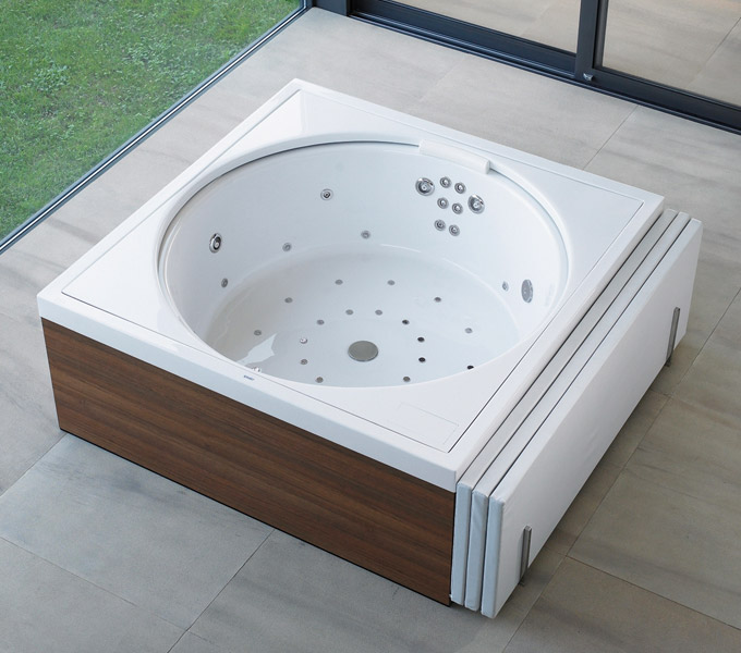 Baignoire balnéo Duravit Pool Bluemoon