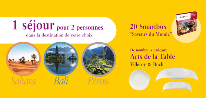 Concours voyage Joyce par Villeroy & Boch
