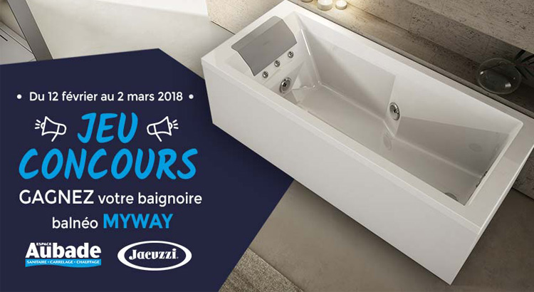 Gagnez votre baignoire My Way