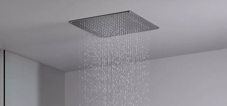 Le ciel de pluie pour votre douche, Déco salle de bains