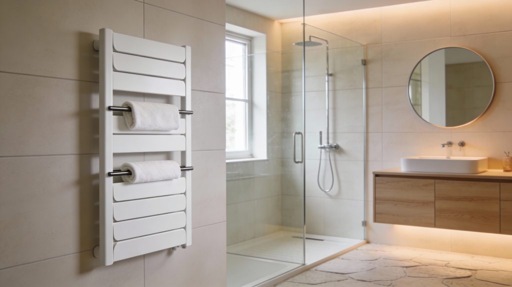 Radiateur salle de bain extra plat 