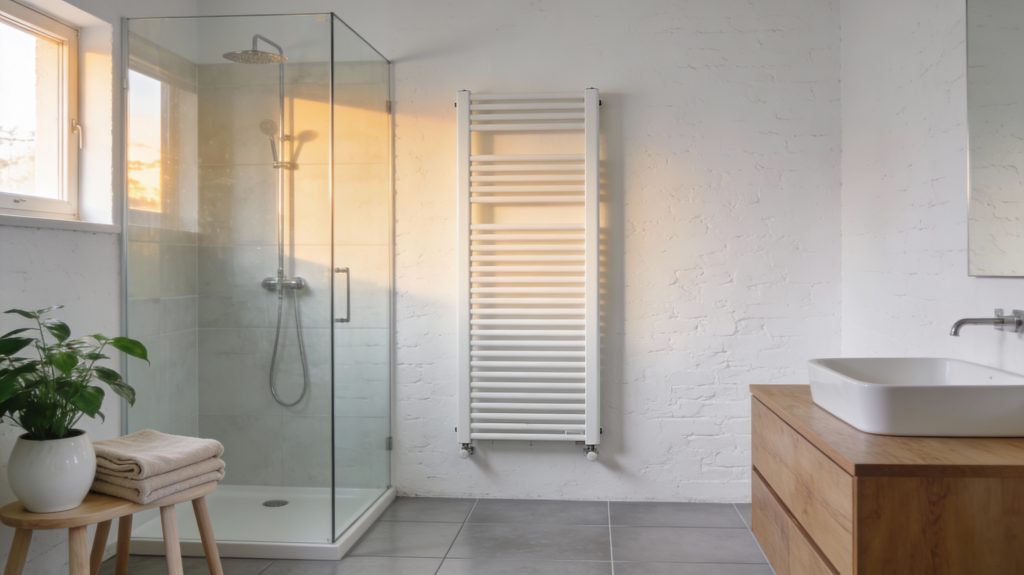 Radiateur salle de bain extra plat