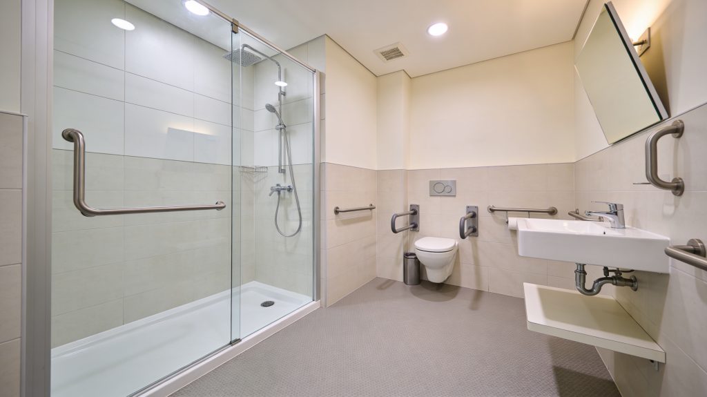 Douche italienne PMR