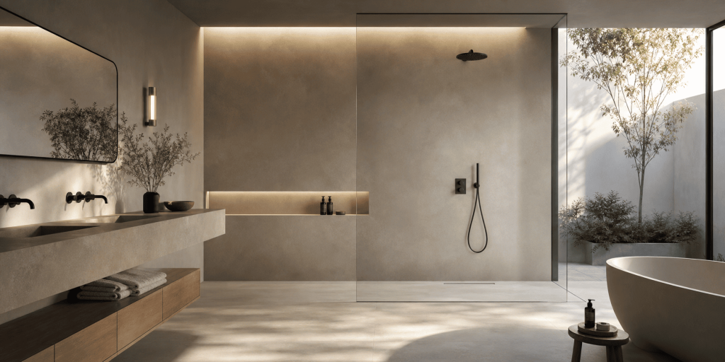 douche italienne sans joint